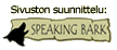 Sivuston suunnittelu: Speaking Bark tmi.